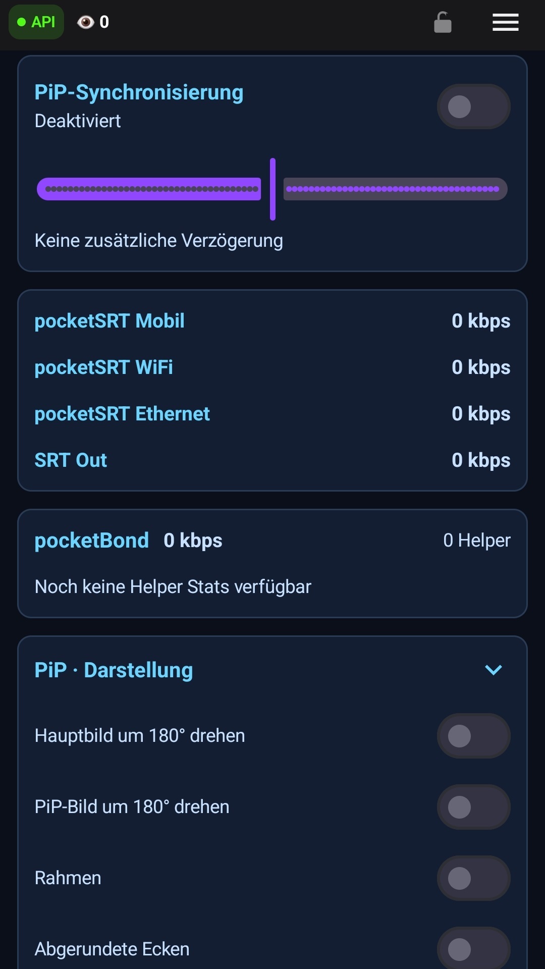 Die Verbindungswege mit pocketBond und den Helper-Stats